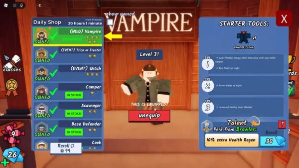 Вампирский плащ в 99 Ночей в лесу: как найти и использовать Вампирский плащ в 99 Ночей в лесу: как найти и использовать