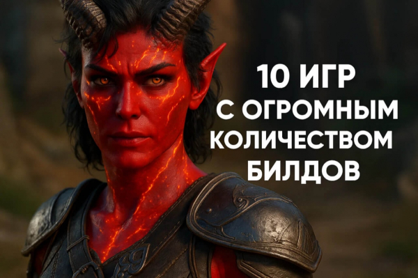 Максимум вариативности: 10 игр с грудой билдов персонажа